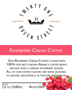 Raspberry Cream Coffee