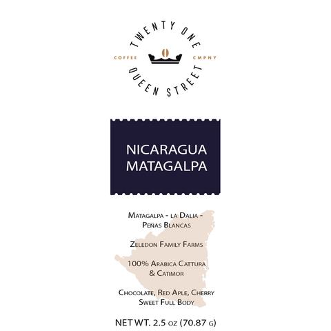 Image of Nicaragua Matagalpa - Sample Size