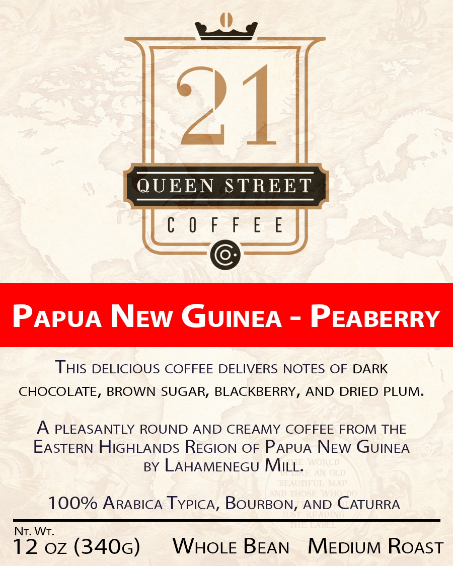 Papua New Guinea Peaberry