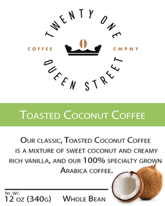 Toasted Coconut Coffee