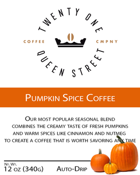 Pumpkin Spice Coffee