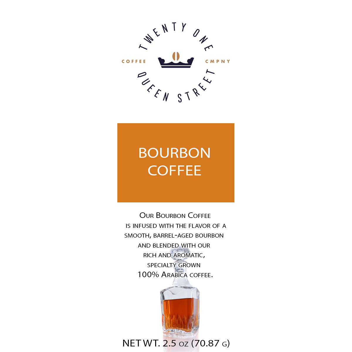 Bourbon Coffee - Sample Size