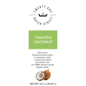 Toasted Coconut Coffee -  Sample Size