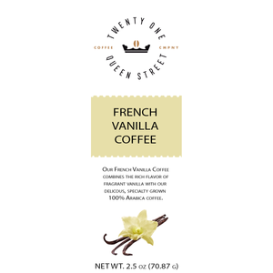 French Vanilla Coffee - Sample Size