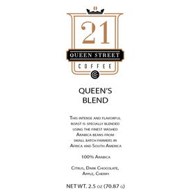 Queens Blend Coffee - Sample Size
