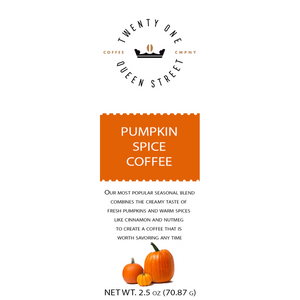 Pumpkin Spice Coffee -  Sample Size